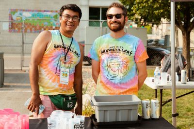 Salvador Oregon-Torres led the substantial and essential team of volunteers that helped make the 2021 Brewstillery possible.