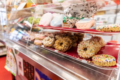 After Diane Sanders discovered her dog was suffering from allergies, she decided to open up Ma & Paws Bakery.