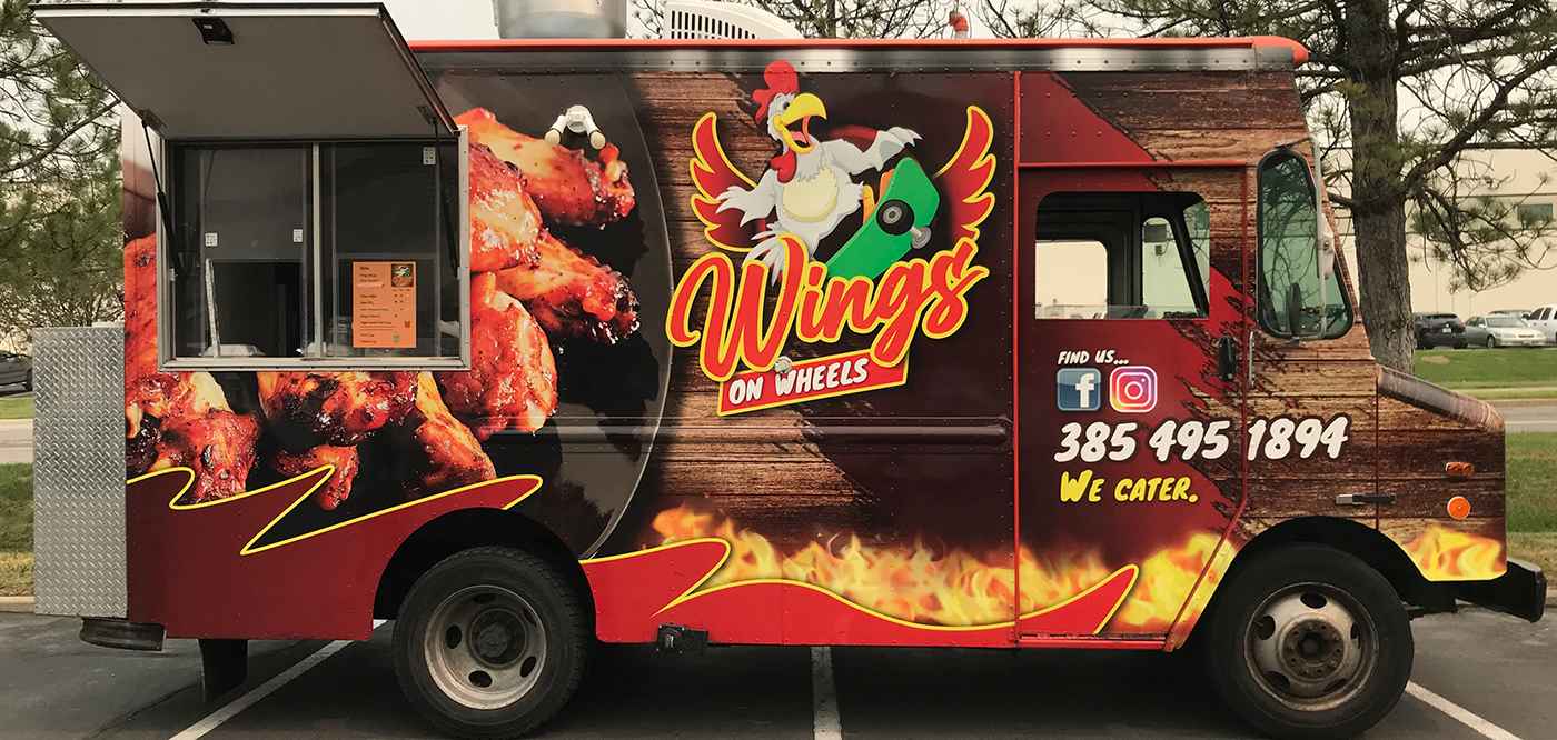 If you want tasty wings with excellent flavor combos, you should take the time to track down the Wings on Wheels truck and try them out.