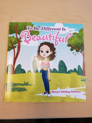 Reneé Stirling-DeHaan says that if something like To Be Different Is Beautiful had existed when she was younger, she would not have felt labeled as a problem to society.