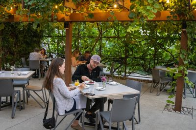 One of Arlo’s most beloved characteristics is their oasis-like outdoor patio.