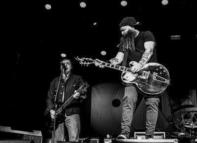 Lars Frederickson and Tim Armstrong of Rancid.