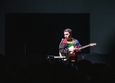 Singer, Song-Writer Marinelli expresses the importance of staying hydrated while on stage in SLC.