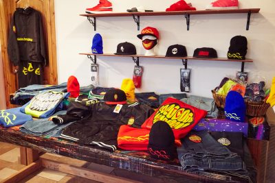 In addition to his custom grillwork, Broxton offers custom jewelry and his own clothing creations at Salt City Grillz Boutique