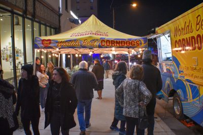 Front entrance of 2021 Holiday Market.