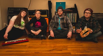 “I think writing stand-up material has definitely helped me with the lyric writing and brainstorming process,” Georgina says.