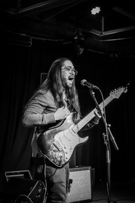 Jared Montgomery of Choice Coin on vocals and guitar for a solo set.