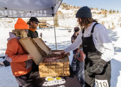 Lucky Slice Pizza provided a slice for everyone.