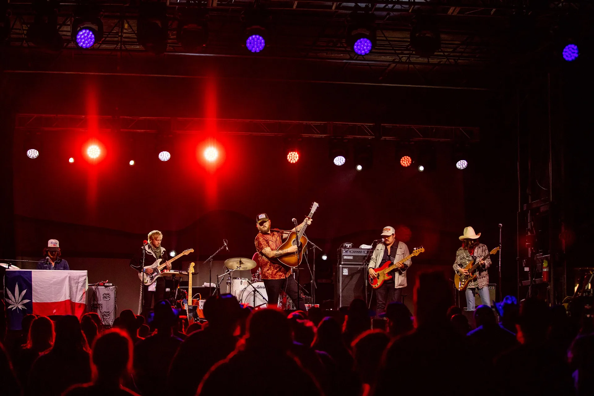 Paul Cauthen performs as the closing act on the final night of our first Fort Desolation Fest in August of 2021.