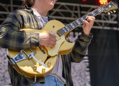 Simon (Palo) jams out while playing “Oh My God You Are Fine.”