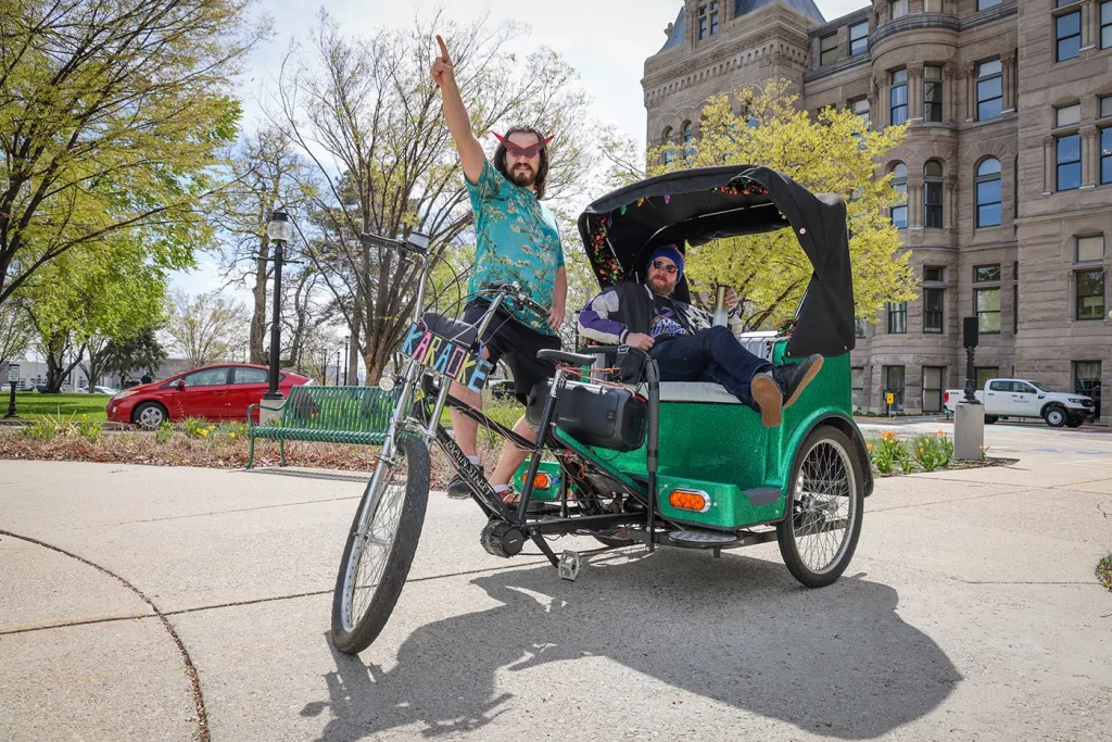 Mike Brown: Pat’s Pedicab!