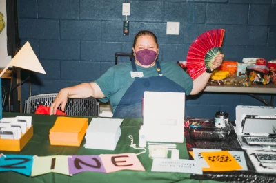 Erika Church and the Marriott Library Zine collection as well as the Zine Machine.