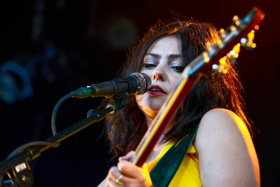 Angel Olsen Brought a Folk Essence to Her Beautiful Performance.