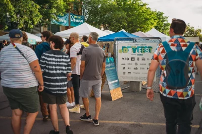 The Utah State Fairgrounds offered ample room for the many people who showed up. (Photo: @clancycoop)