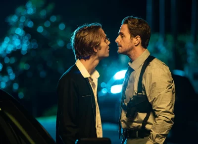 Still of Edouard Philiponnat and Cameron Douglas in The Runner