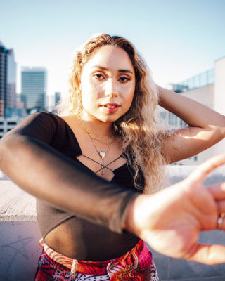 Detzany is the artist’s middle name, the Otomi word for “abundant water,” and signals an effort she makes in her music to honor and embody her heritage and culture.