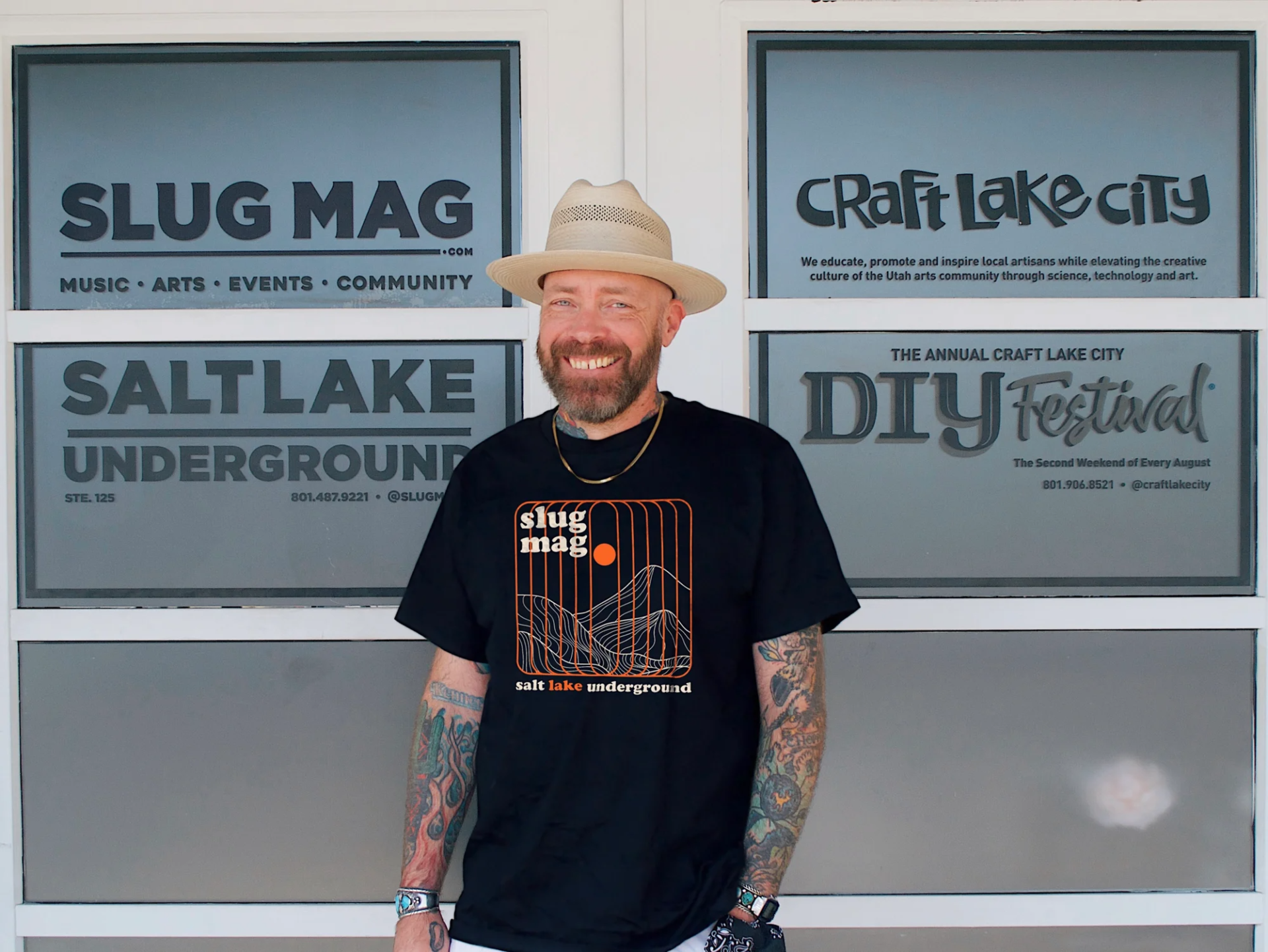 With skin full of traditional American tattoos and hands adorned with turquoise, Dave Styer's passion for graphic design isn’t slowing down any time soon.