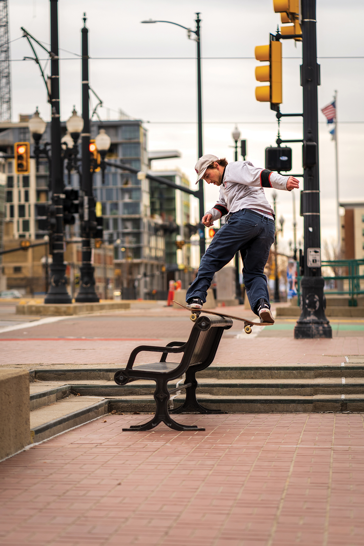 Jim Stork – Gap to Frontside Boardslide – Downtown SLC