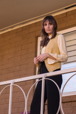 When she was living in LA and pursuing an acting career, May says she grew weary of trying to fit into a rigid box of expectations. “I was super down and depressed and didn’t know where I fit,” she says.