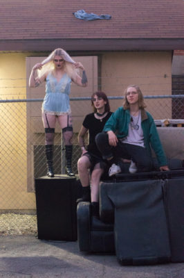 Vocalist/keyboardist Courtney Lane and bassist Julie Boswell met at Rock Camp SLC. The two of them, along with drummer B Zitting, each bring a unique piece to Lane And The Chain’s sonic puzzle.