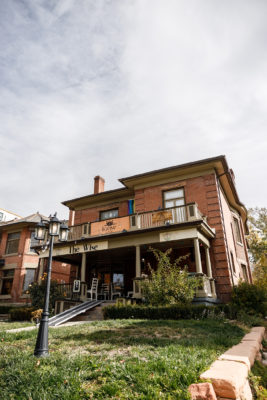 Ekin named the pastel, three-storied house built in 1905 The Wise Dragonfly as an ode to transformative ancient wisdom.