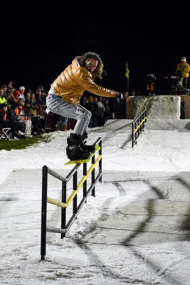 Nathan Thoen from the band "Bombargo" throwing down in the finals. (Photo: Jovvany Villalobos)