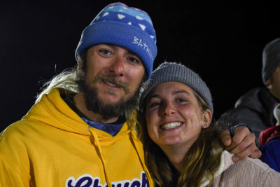 Makalu Arnold and Sophie LeVert at Shred Fest. (Photo: Jovvany Villalobos)