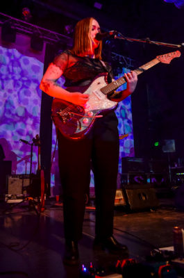 “Darkness,” another hit by Soccer Mommy had everyone in the band moving. (Photo: Nathan Gentry)