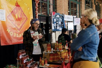 Flaming Homer’s Hot Sauce racked in the dough from selling its incredible hot sauces!