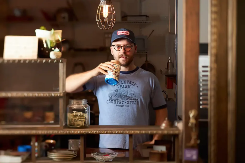 Vegan Roots & Cowboy Boots at Old Cuss Coffee