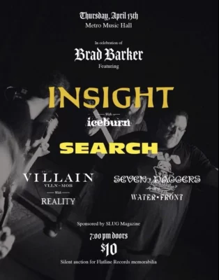 A Celebration of Brad Barker at Metro Music Hall, April 13, 2023.