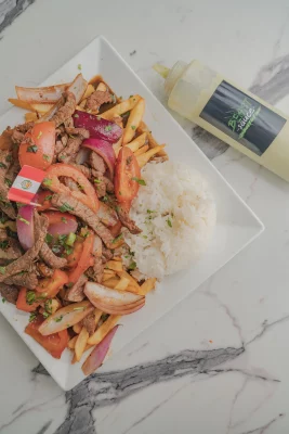 Lomo Saltado from Noemi's Cafe. Photo: @slc_bites