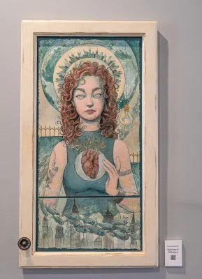 “Spheres of Influence”Mixed Media , 2016 Ascha Lorissa Rowley