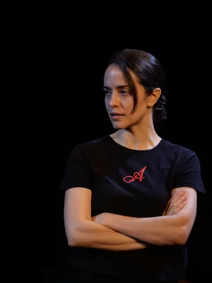 Tatum Langton stars in REDEEMher, a one-woman play Langton wrote.