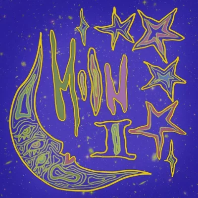 Single art for The Plastic Cherries' “Moon II”