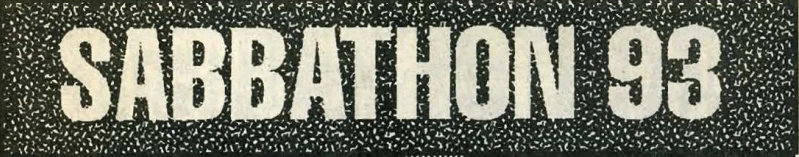 Sabbathon ’93