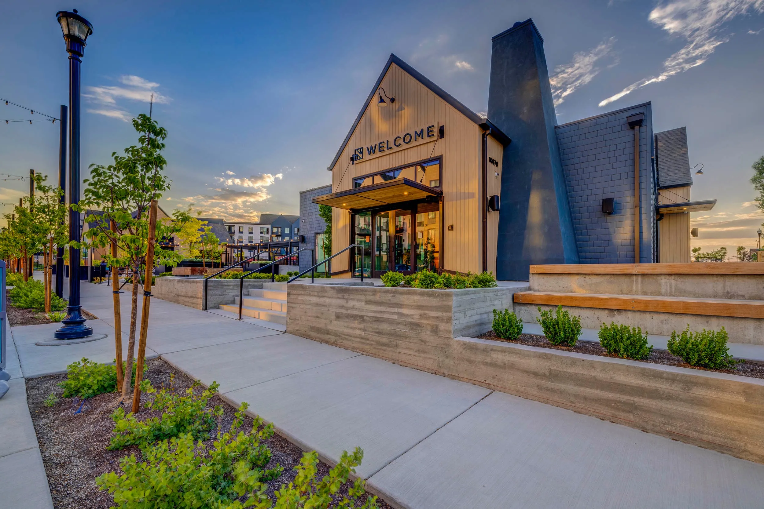 An exterior shot of NOVEL Daybreak.