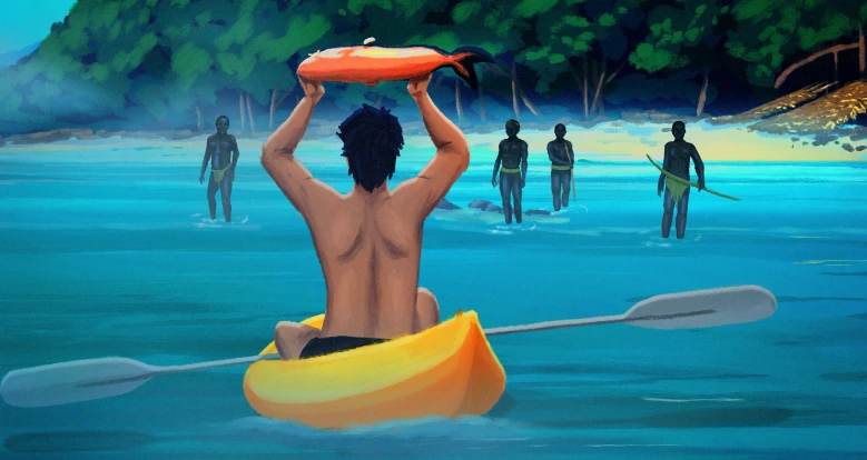 Still from The Mission (2023)