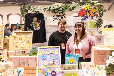 The Wendy Green Installations booth