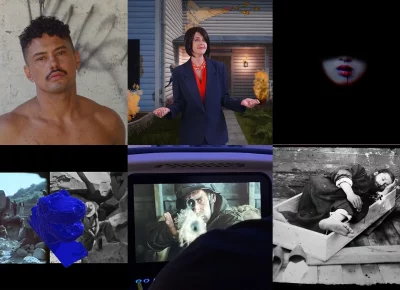 A collection of stills from the Slamdance Experimental Shorts Block