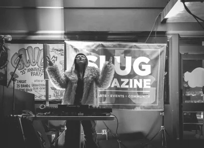 Supernovaa prays to the bass gods for another sick set. Photo: Bonneville Jones.