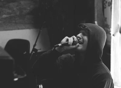 Ganky bringing the emotion. Photo: Bonneville Jones.