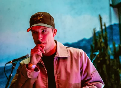 DJ Turntable Tyson had the crowd fired up. Photo: Alanna Lowry.