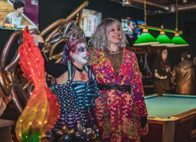 The event doubled as a fashion show, given how many incredible looks were served.