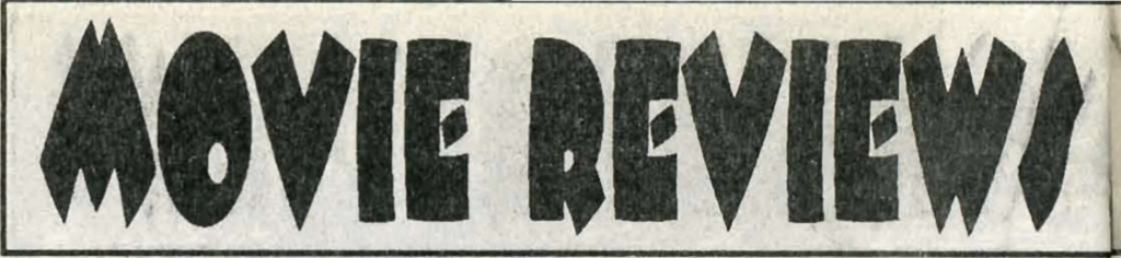 Movie Reviews: October 1994