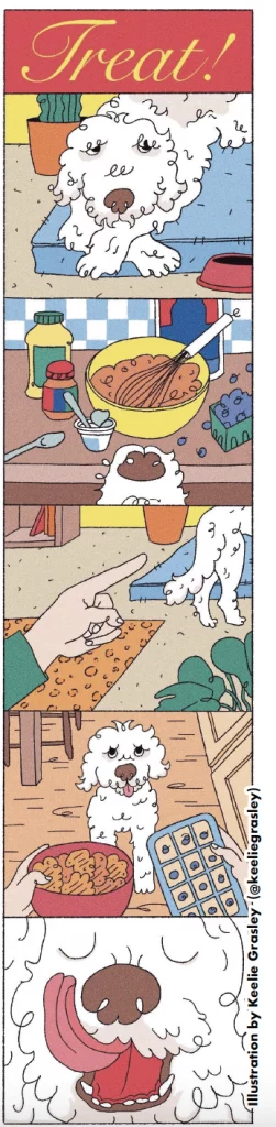 Comic strip detailing the article.