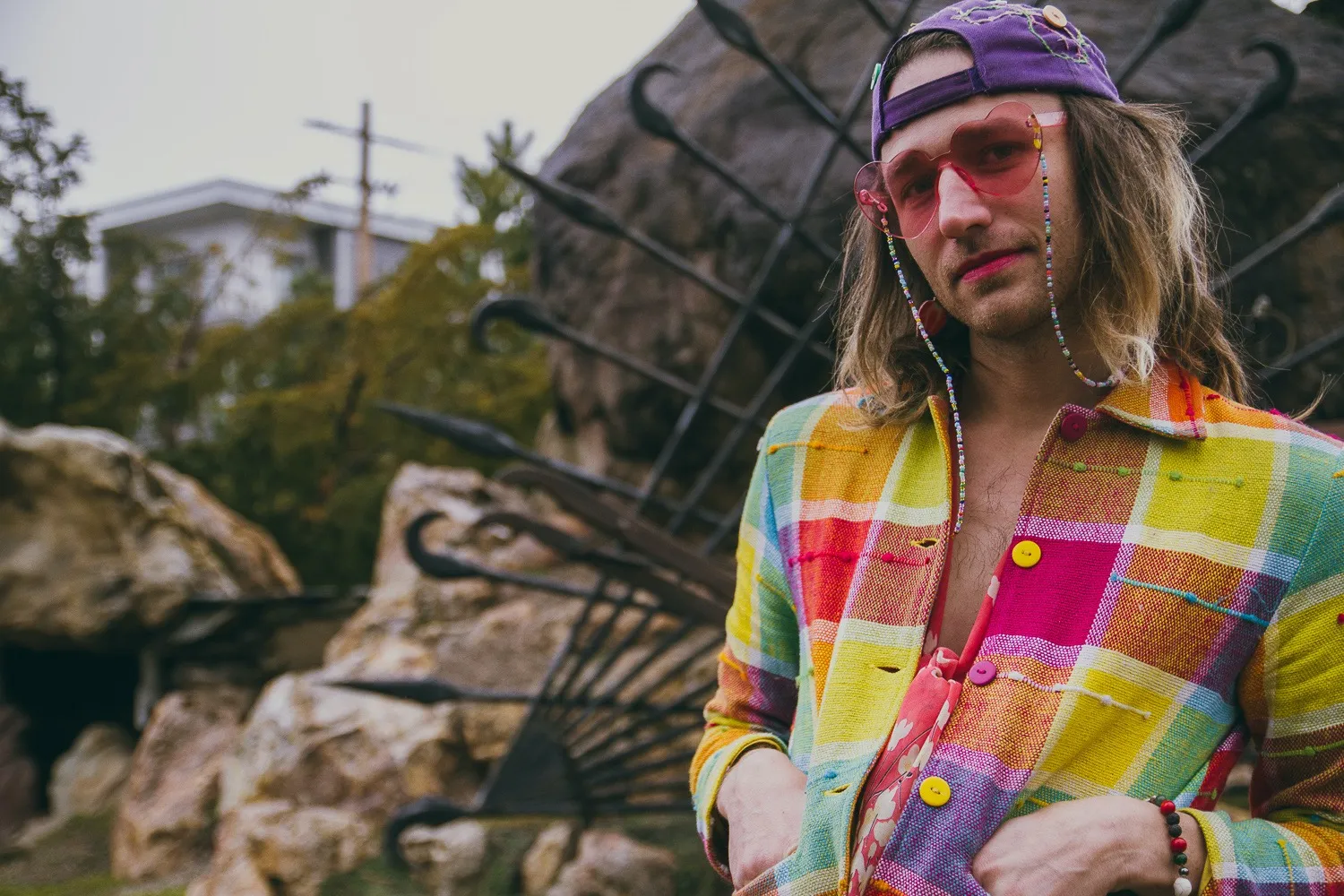 Bly Wallentine posing.