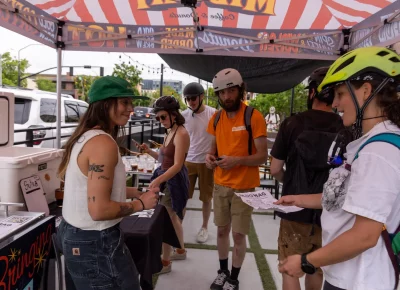 It was all mini golf and iced coffee at Midway Coffee during the 12th Annual SLUG Cat on May 18. Photo: TaCara DeTevis.