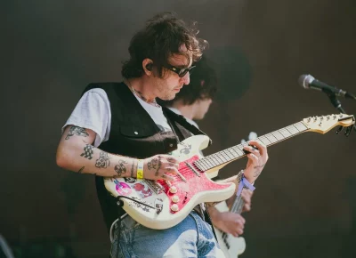 Beach Fossils performs at Kilby Block Party.