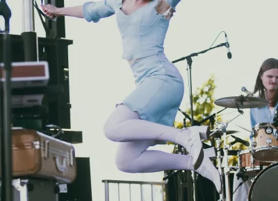 Yellow Days performs at Kilby Block Party.